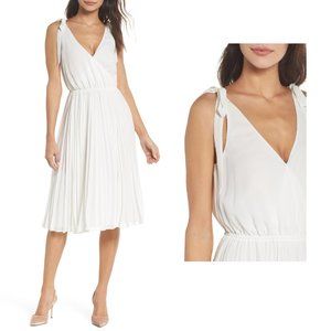 NWT Ali & Jay White Left Bank Midi Dress